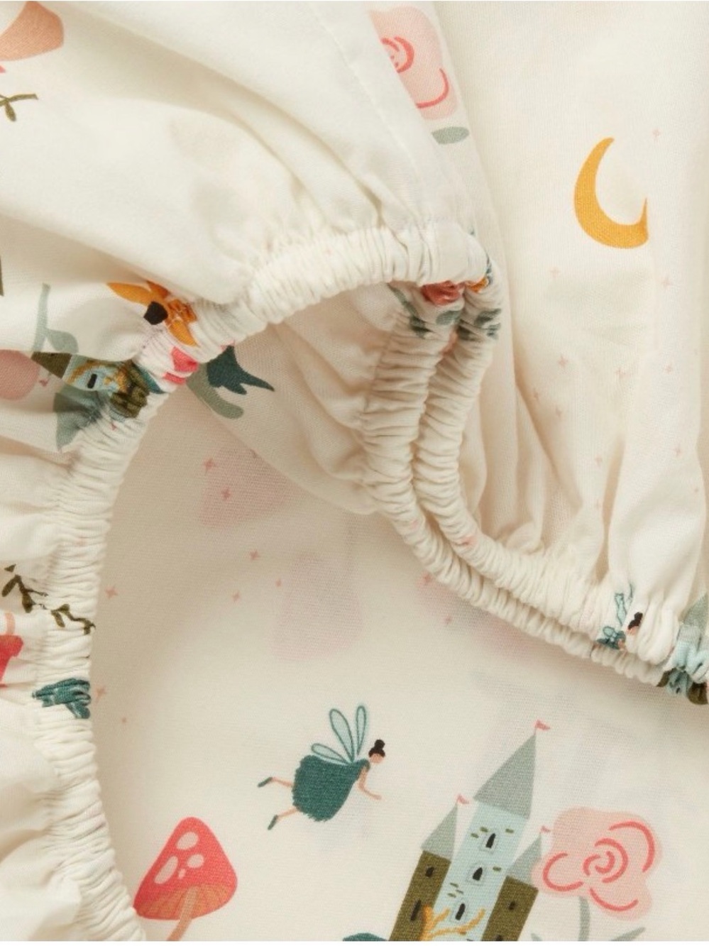 Target Whimsical Unicorn Floral Twin Sheets - Picture 3 of 3
